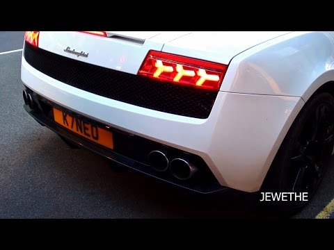 Lamborghini Gallardo LP560-4 Coupe REVS & Acceleration In London!
