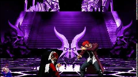 [KOF SP RED] O.IORI YAGAMI AD EDIT BI ELEMENT VS IORIXIV & IORI OROCHI AD EDIT BLUE DEMON