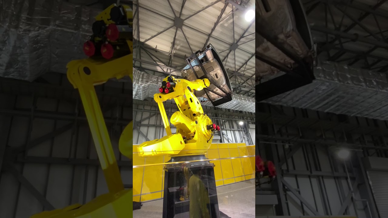 Demo of Super Heavy Payload Robot at iRex19 [RAW VIDEO]