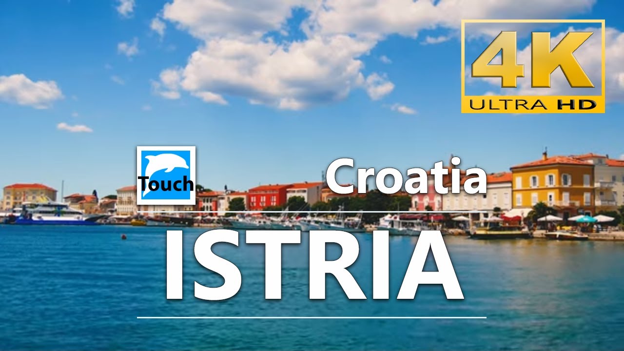 ИСТРИЯ - ТОП место для отдыха и пляжей, Хорватия - 4K #TouchCroatia