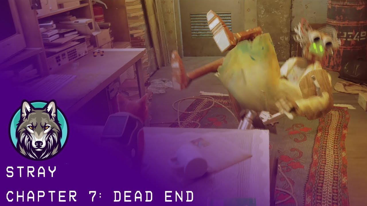 [Stray][Walkthrough] Chapter 7: Dead End - YouTube