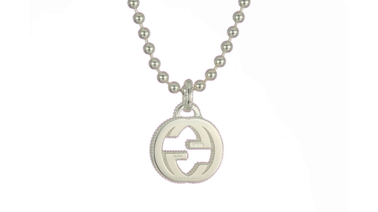 interlocking g necklace