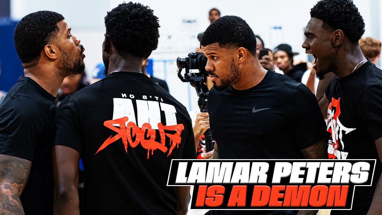 This Became The Most DISRESPECTFUL Game On Our Channel..Lamar Peters vs G League Trash Talker!