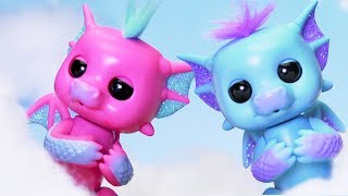 The Fingerlings Show | The Dragon Games: Dragon Toys compete and tell jokes | Funny Videos for Kids