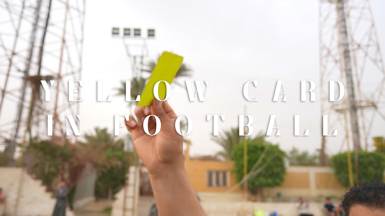 Football yellow card 4K 24 fps Free Footage YouTube