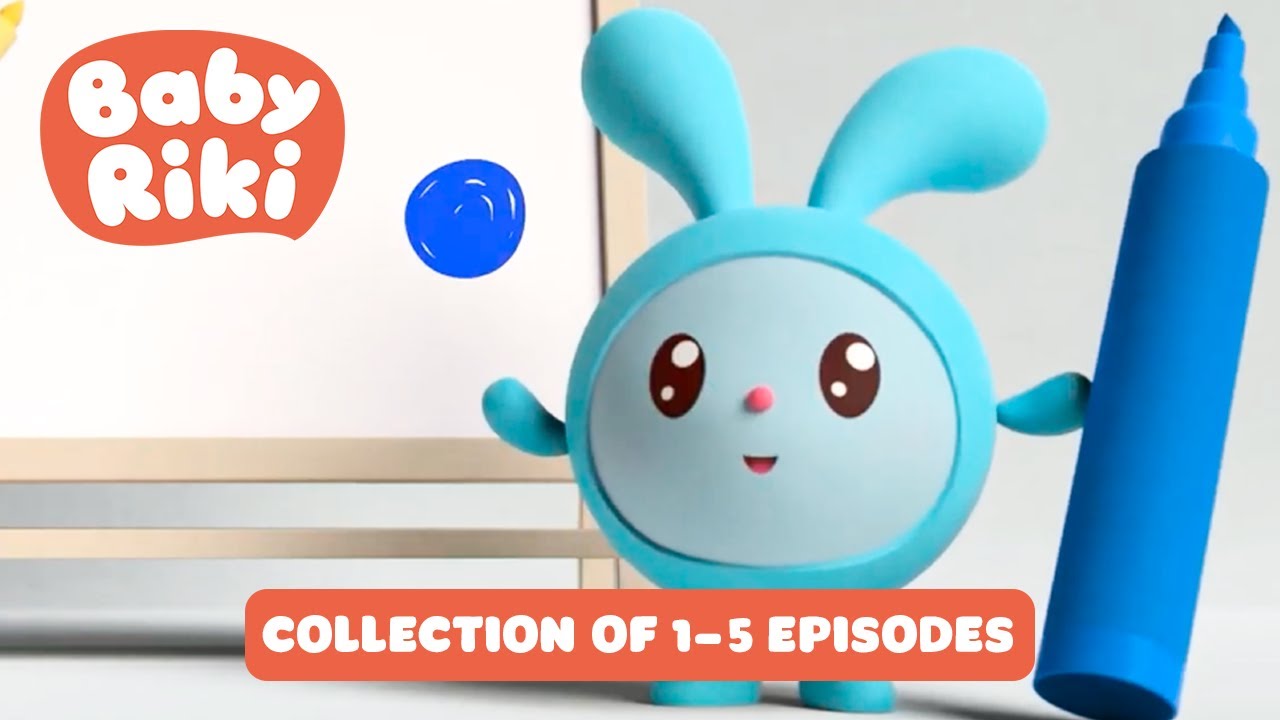 Collection of 1–5 episodes | BabyRiki | Cartoons for Toddlers - YouTube
