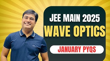 JEE Main 2025 Physics PYQ Chapterwise Solution | Wave Optics | January Attempt | Mandeep Agrawal |