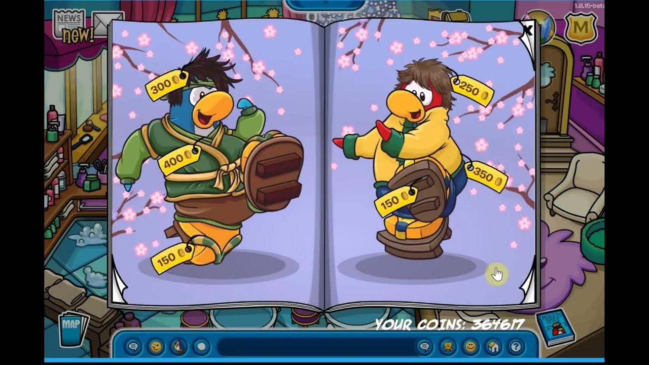 Club penguin rewritten March catalog Secrets YouTube