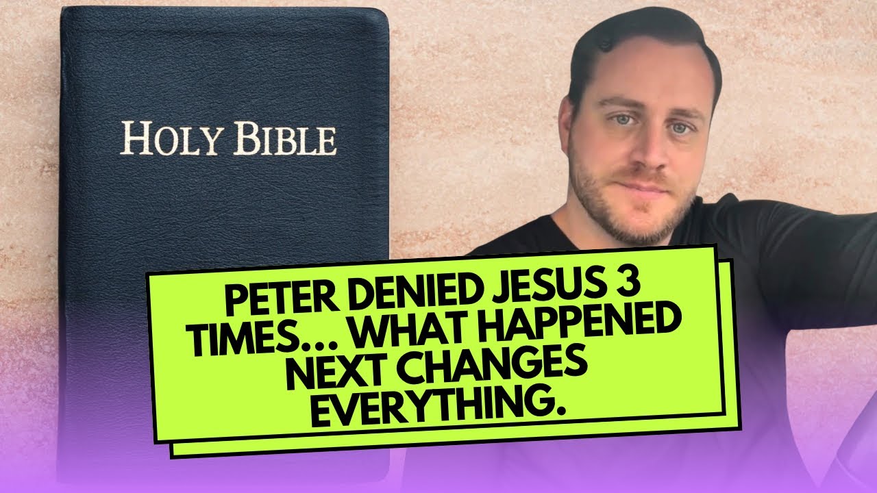 Peter Denied Jesus 3 Times… What Happened Next Changes Everything.
