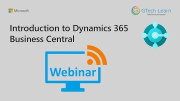 Webinar - Introduction to Dynamics 365 Business Central