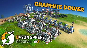 Building a Graphite Power Station in Dyson Sphere Program | Part 3