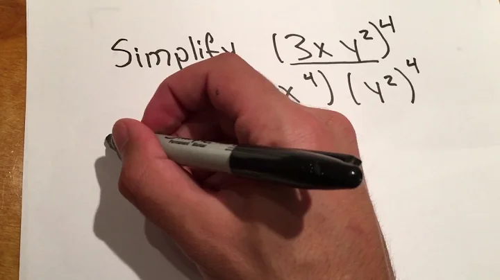 Simplify (3xy^2)^4