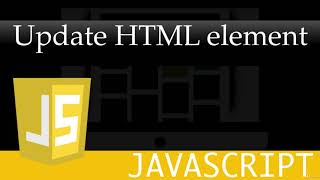 JavaScript tutorial for beginners 3 - Update HTML elements | fast On Point tutorial 2020