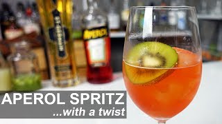Kiwi & Elderflower APEROL SPRITZ Twist - the Qui, Oui?