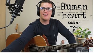 Human Heart ❤️ - COLDPLAY Guitar Tutorial + PDF