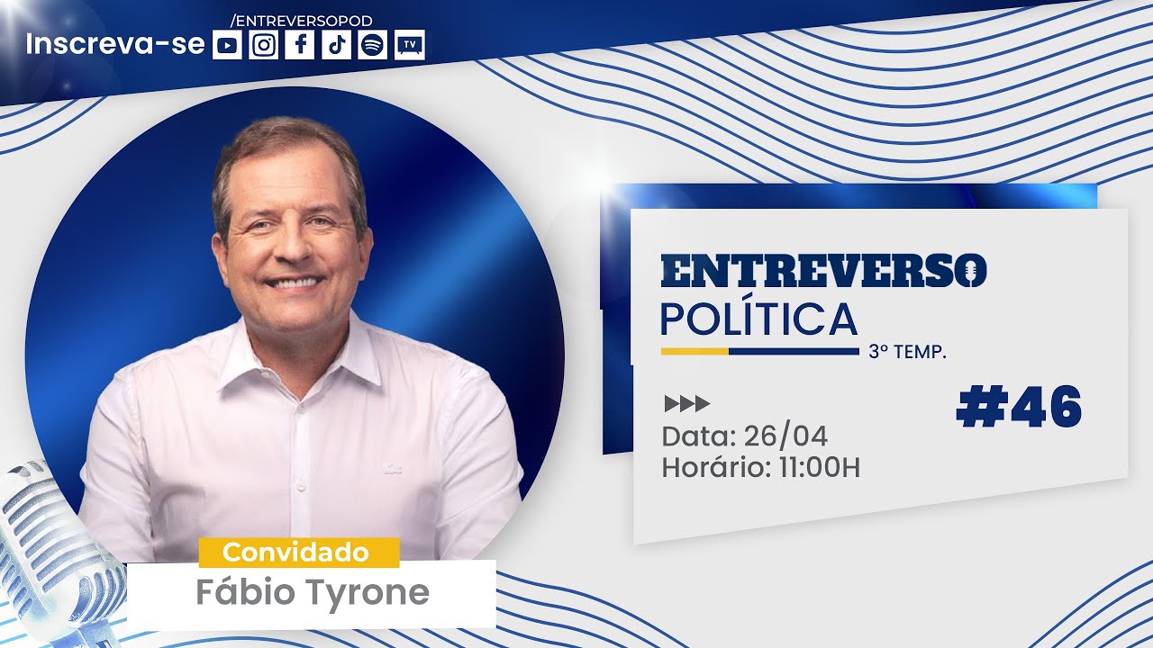 Entreverso Política de Olho Nas Eleições 2026 | Episódio com Fábio Tyrone - Ex-prefeito de Sousa-PB