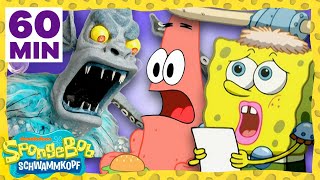 SpongeBob | Das BESTE aus SpongeBob Schwammkopf Staffel 8! (Teil 1) 🥇 | 60 MINUTEN | SpongeBob