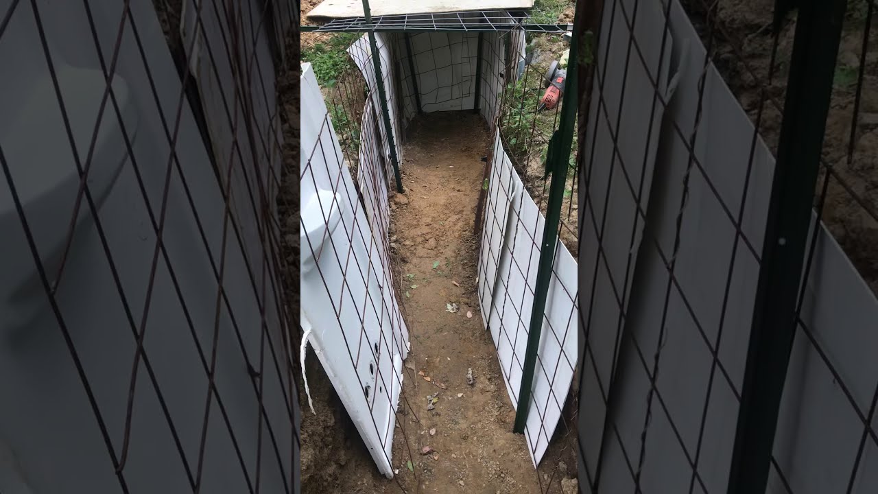 DIY underground dog den part 2 YouTube