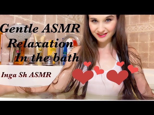 ASMR relax, Gentle bathing with you, white t-shirt*no bra, short version!