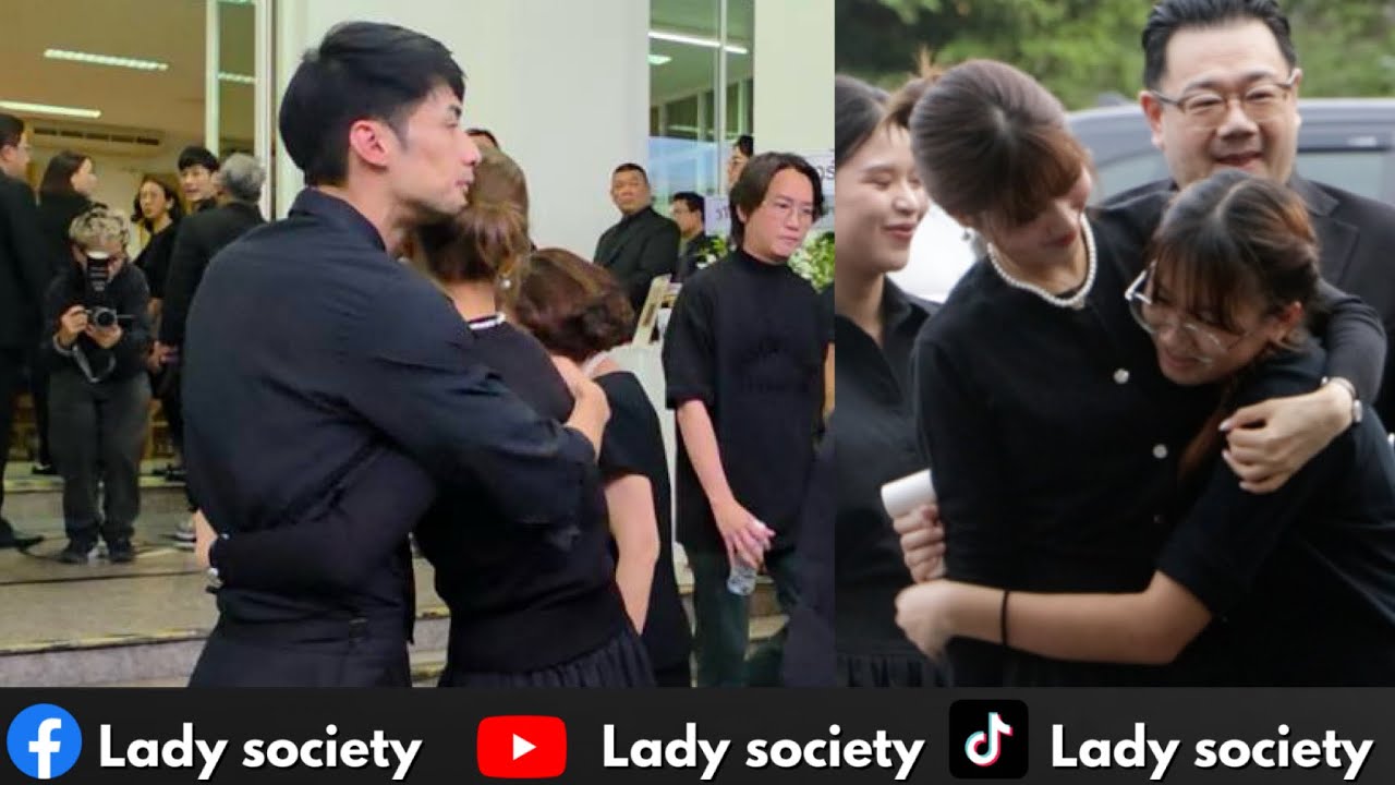 เพราะกอดคือการให้พลังใจที่สำคัญ #เฟย์พรปวีณ์ โผกอด #น้องวันใหม่ พิธีสวดอภิธรรม #คุณแม่งามทิพย์ คืน3