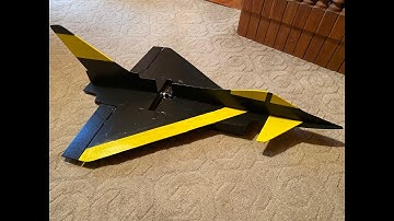 Eurofighter typhoon - foam build - ready for maiden flight