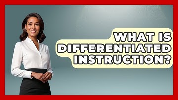 What Is Differentiated Instruction? | Special Education Learning
