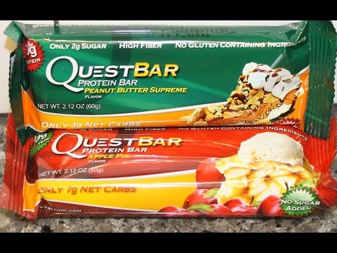 Quest Bar: Peanut Butter Supreme & Apple Pie Review