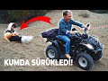 ATV YARIŞI! KUMDA SÜRÜKLEDİ !