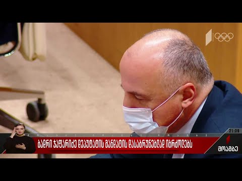 ბადრი ჯაფარიძე დეპუტატის მანდატის დასაბრუნებლად იბრძოლებს