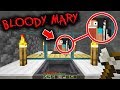 DOING THE BLOODY MARY RITUAL IN MINECRAFT! *IT WORKED*
