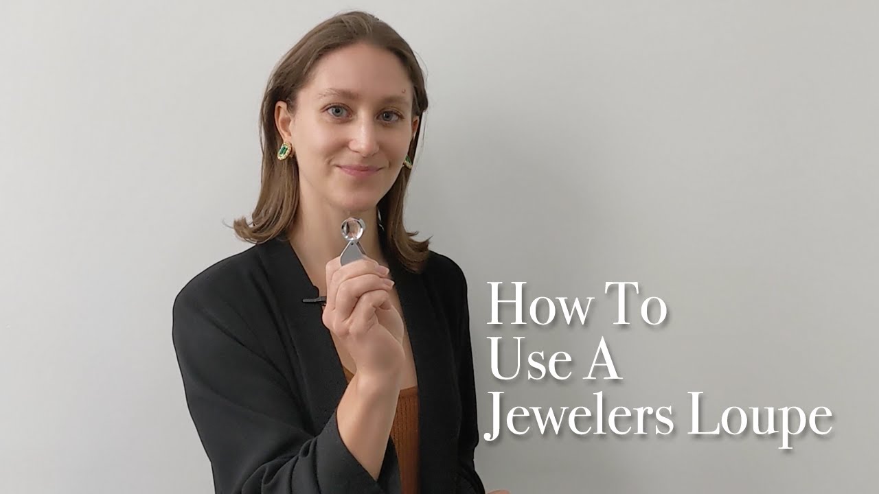 How to Use a 10X Loupe Correctly For Jewelry Inspection [Walkthrough]