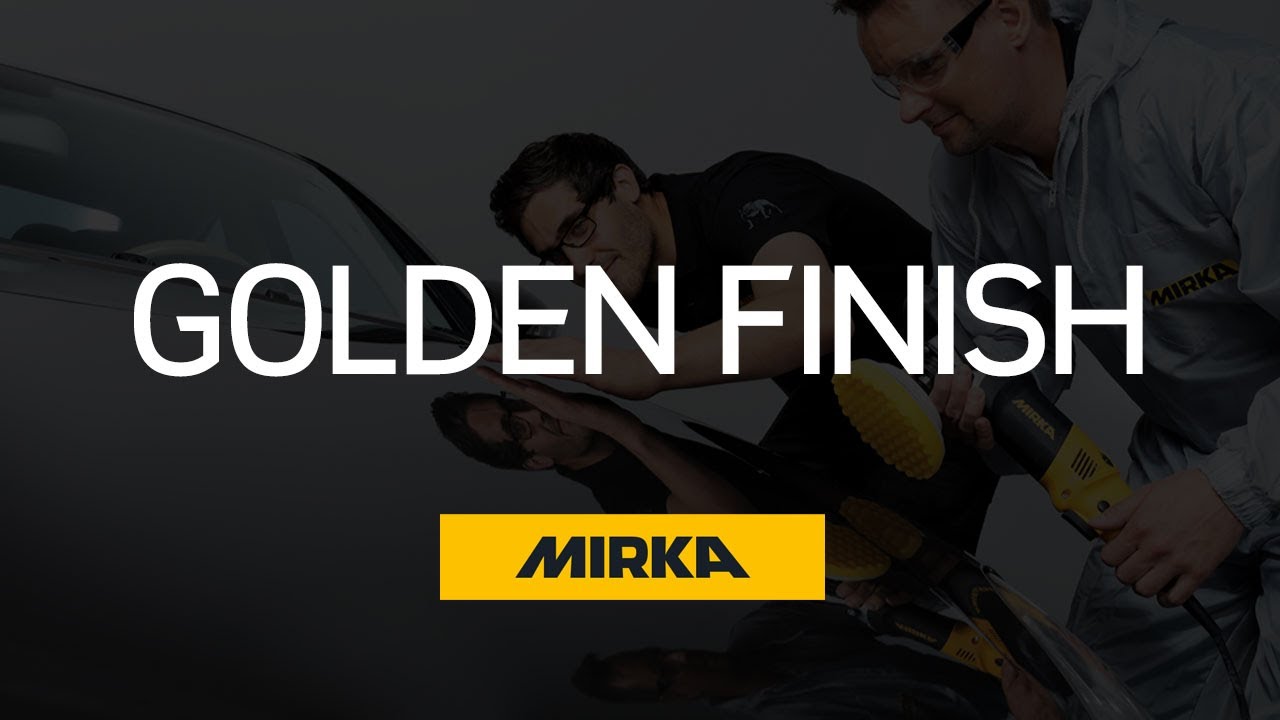 Golden Finish - The quick and easy post-paint process - Mirka video
