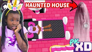 MY HOUSE IS HAUNTED IN PK XD....WE CAUGHT A GHOST IN MY HOUSE IN PK XD ( PK XD ROLEPLAY)