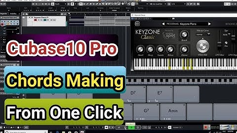 How To Use Chord Pads In Cubase 10.5 Pro | HINDI | How To Making Chords In Cuabse 10.5 Pro