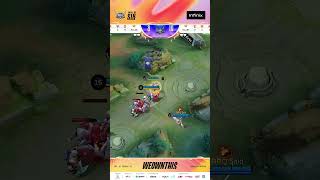 Joshua dengan Freyanya berhasil terobos pertahanan EVOS#WeOwnThis #MPLIDS18 #NiceGame #GameplayS18