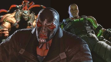 Bane - All Game Over Death Scenes In Batman Arkham Series