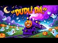 Vláček hu-hu š-š-š 🚂👻 | Strašidelná písnička pro děti! 🌙✨