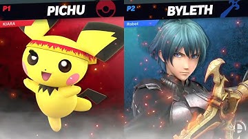 Nyx_405 (Pichu) vs AConfusedRobot (Byleth, Young Link) - Ladder - Port Priority 9