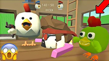 Chicken Gun Game || Pro VS Hacker || Town3 - Maps || Best Online Amazing Games