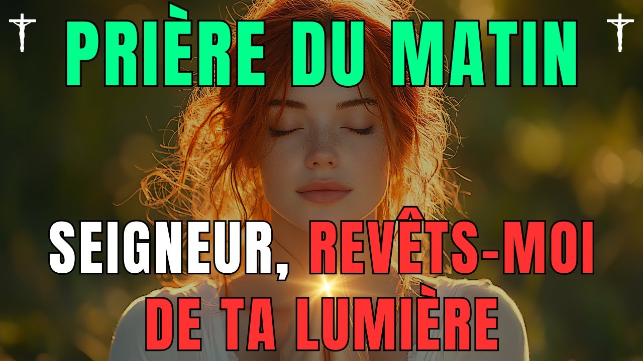 🙏 Prière du Matin - Seigneur, Revêts-moi De Ta Lumière • Parole et Evangile du Jour