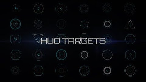 After Effects Template | HUD Elements - Targets Pack