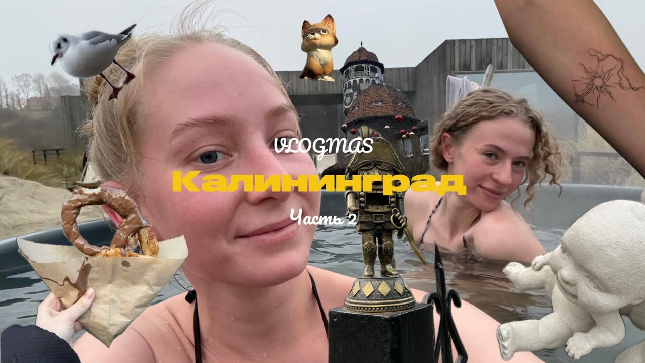 VLOGMAS: 📍 Калининград // Нордик, Светлогорск, татуха, крендели, домой 🏡