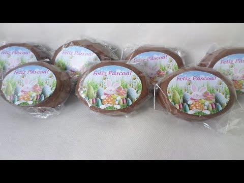 COMO FAZER ALFAJOR COM BOLACHA MARIA - LEMBRANCINHA DE PÁSCOA