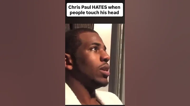 Chris Paul Hates When People Touch is Head #shorts #nba #basketball