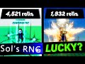 Sols RNG: Cooked or Cooking? (Sol's RNG Luckiest Players)