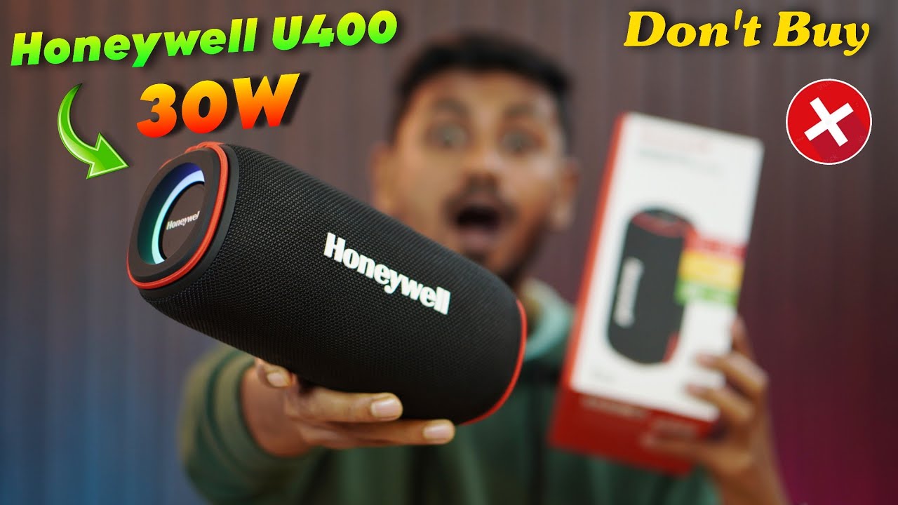 Honeywell Trueno U400 (Review + Sound Test)⚡ 30W, 15H Playtime ,TWS 🔥 Best Bluetooth Speaker 🔊🔥