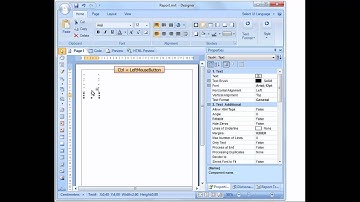 Copying Components Using HotKey (Ctrl) - Stimulsoft Reports - [Shot on version 2012.1]