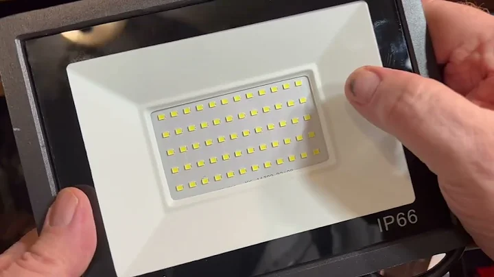 JAYNLT 100W LED Flood Light Outdoor, 9000LM Super Bright LED Work Lights Review, This model has