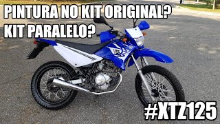 Aplicação do kit XTZ 125, feita por cliente de Valinhos / SP