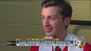 Casmir Thornberry: Dixie Heights class president makes graduation after all